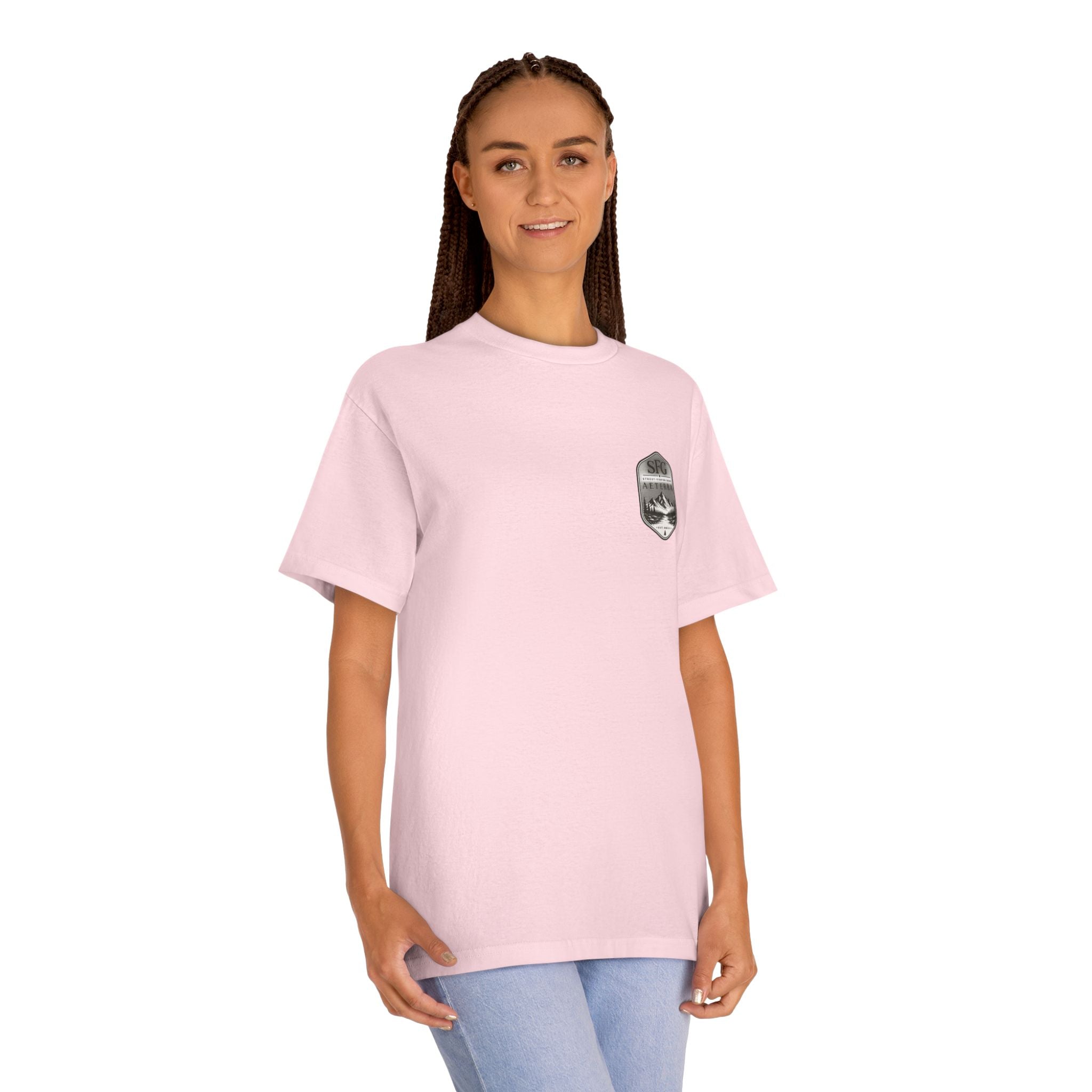 Aeterra Trout Graphic Tee — Vintage Fishing Nature T‑Shirt