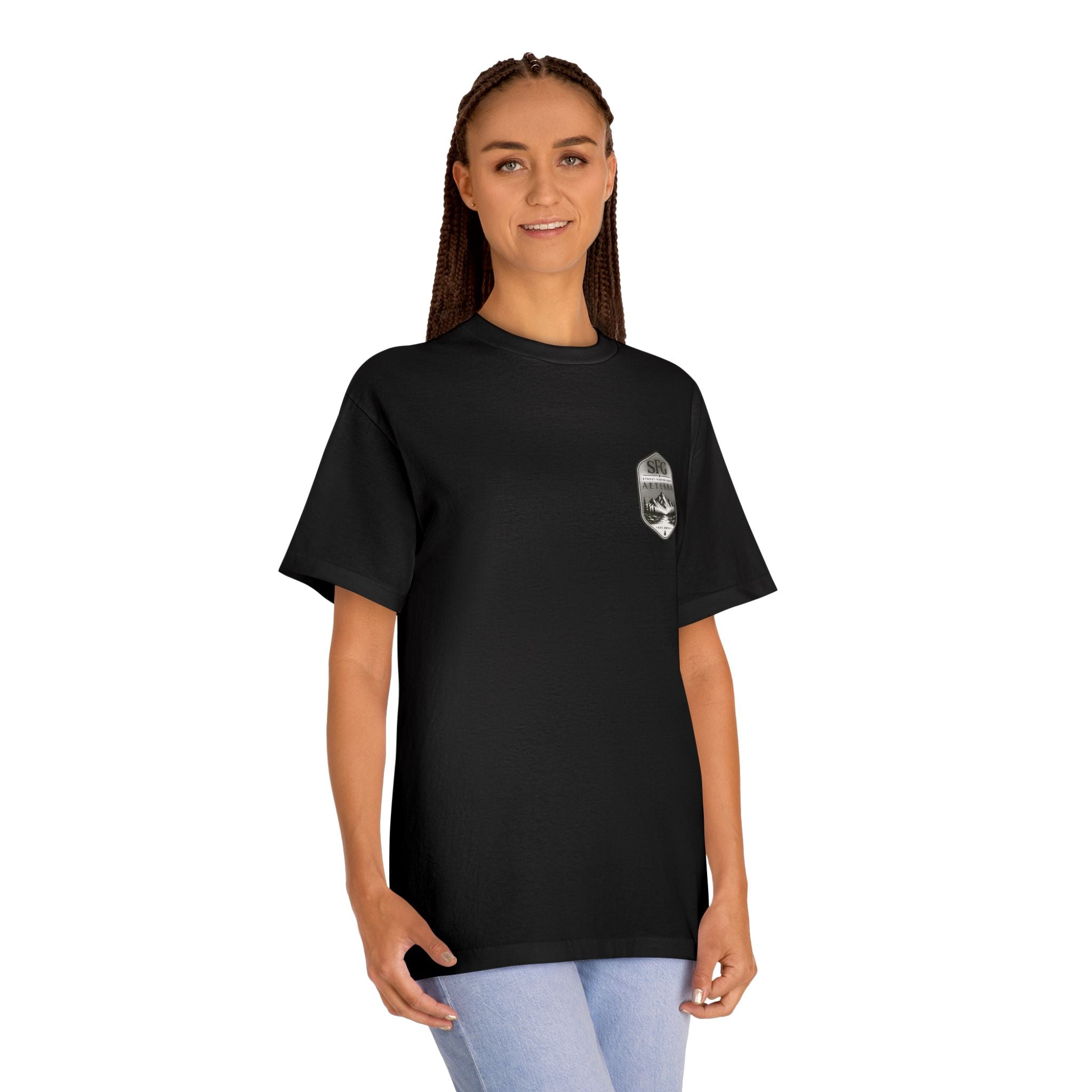 Aeterra Trout Graphic Tee — Vintage Fishing Nature T‑Shirt