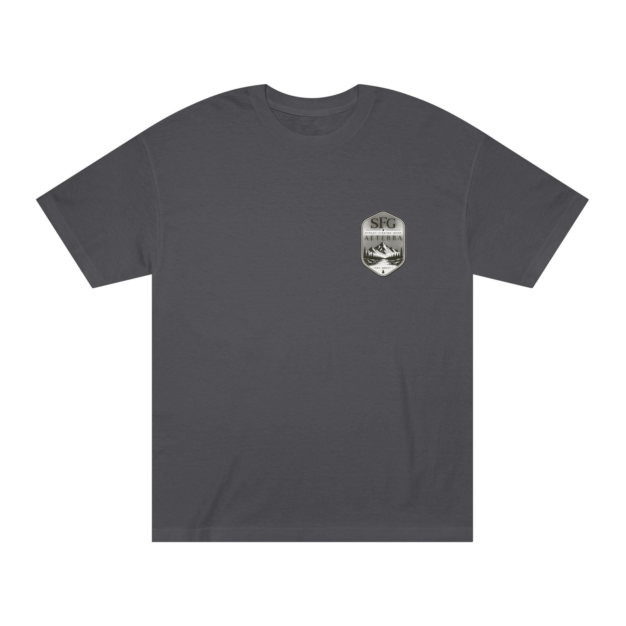Aeterra Trout Graphic Tee — Vintage Fishing Nature T‑Shirt