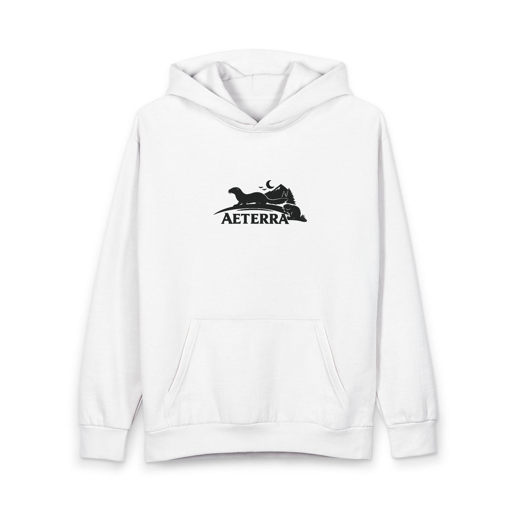 Aeterra Mountain MinkXBeaver edition  Hoodie — Outdoor Adventure Pullover with 'AETERRA' Logo