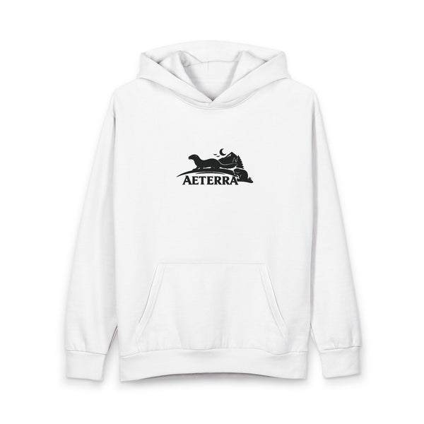 Aeterra Mountain MinkXBeaver edition  Hoodie — Outdoor Adventure Pullover with 'AETERRA' Logo
