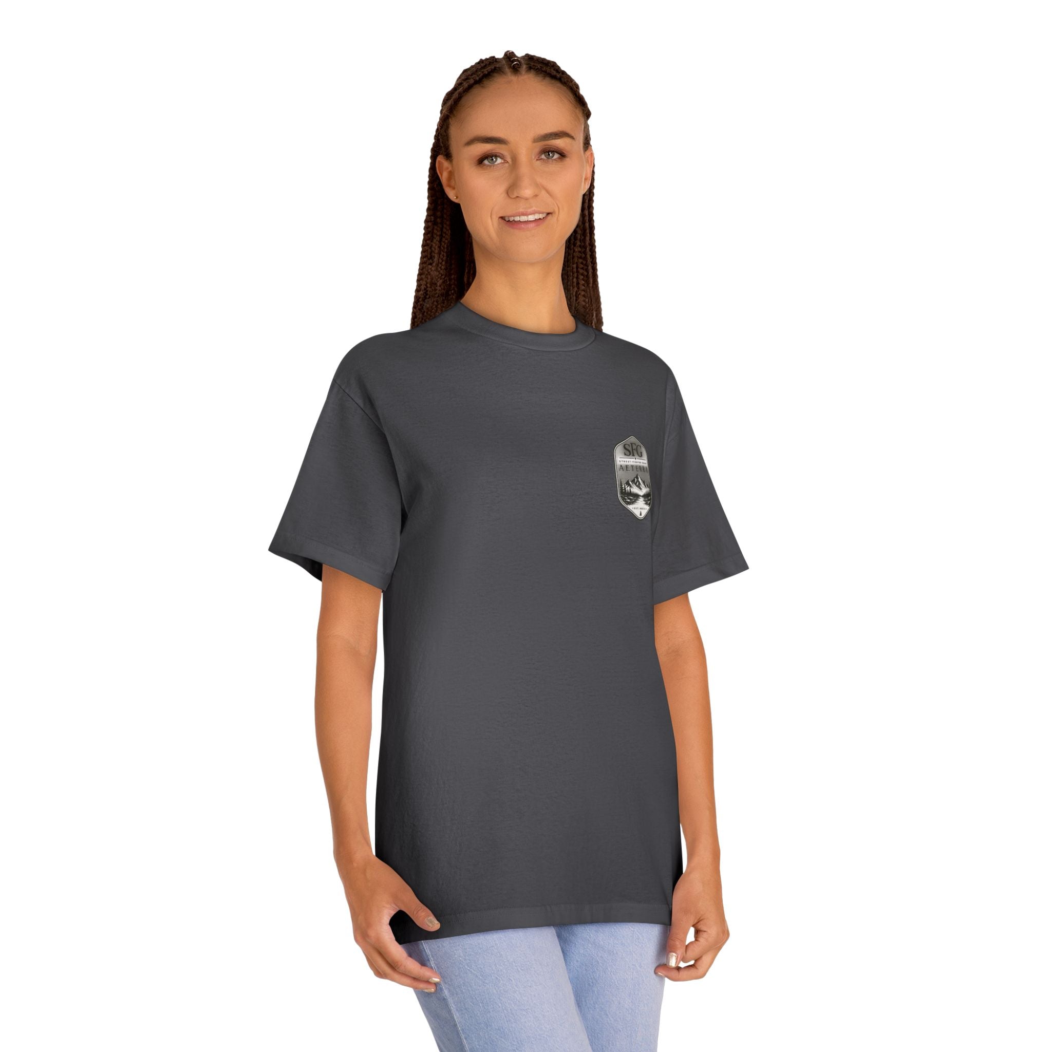 Aeterra Trout Graphic Tee — Vintage Fishing Nature T‑Shirt