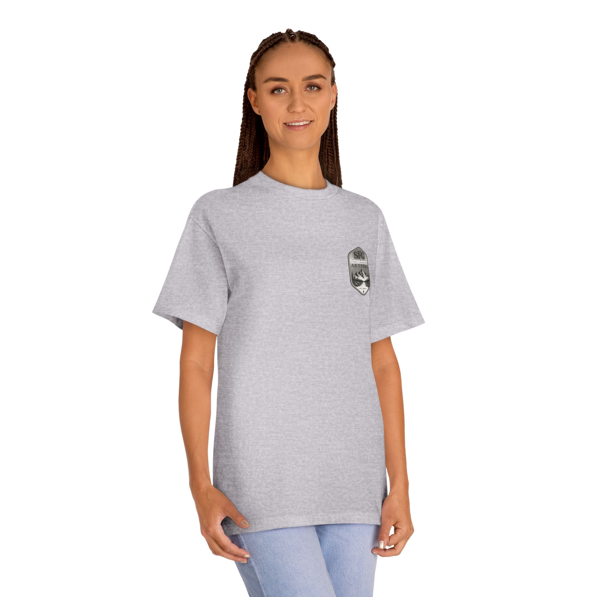 Aeterra Trout Graphic Tee — Vintage Fishing Nature T‑Shirt