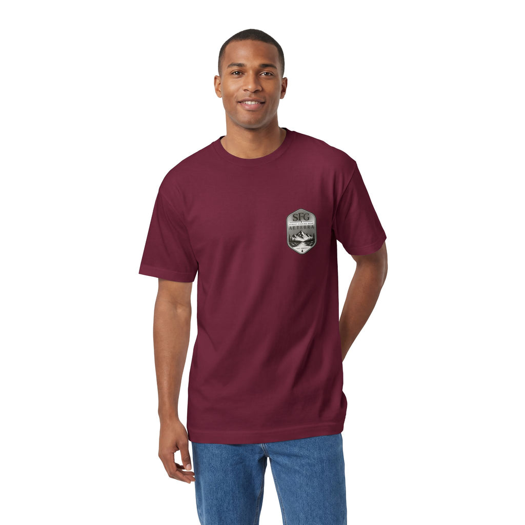 Aeterra Trout Graphic Tee — Vintage Fishing Nature T‑Shirt