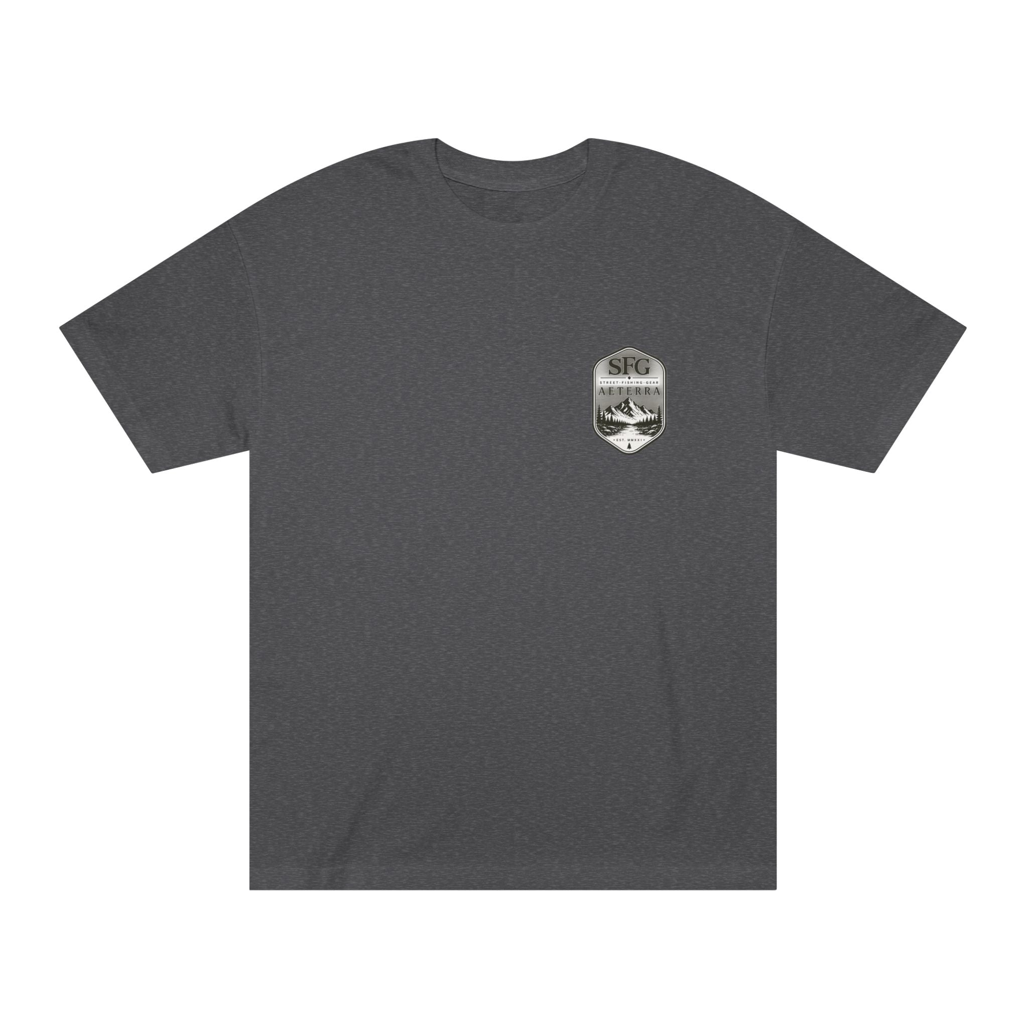 Aeterra Trout Graphic Tee — Vintage Fishing Nature T‑Shirt