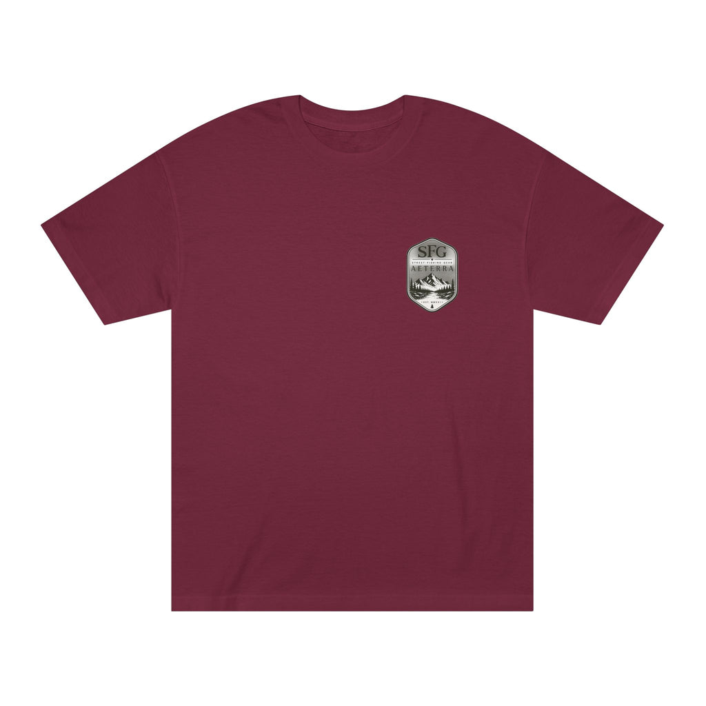 Aeterra Trout Graphic Tee — Vintage Fishing Nature T‑Shirt