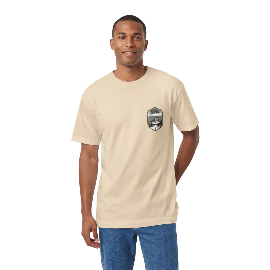 Aeterra Trout Graphic Tee — Vintage Fishing Nature T‑Shirt