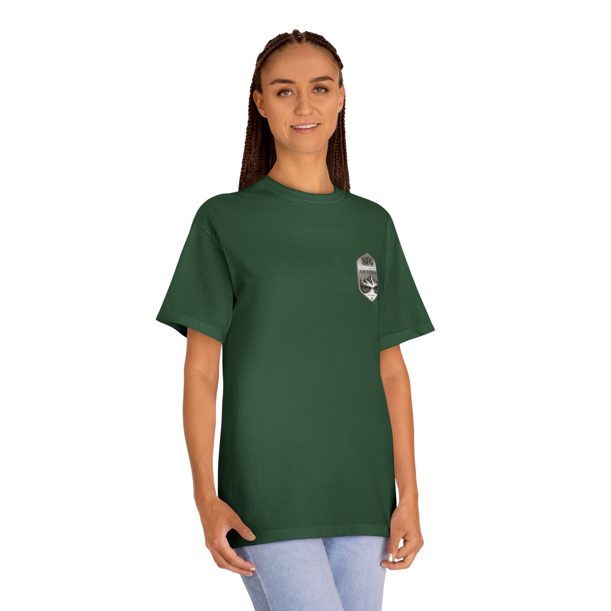 Aeterra Trout Graphic Tee — Vintage Fishing Nature T‑Shirt