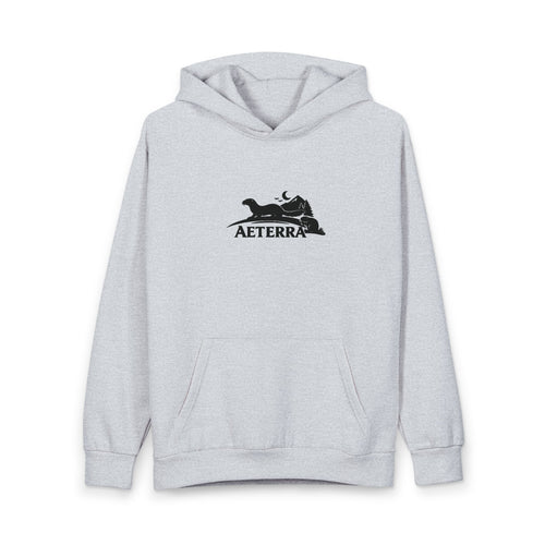 Aeterra Mountain MinkXBeaver edition  Hoodie — Outdoor Adventure Pullover with 'AETERRA' Logo